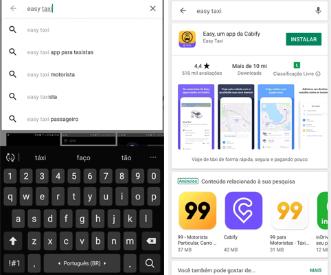 Como instalar o EasyTaxi? Como instalar o EasyTaxi?