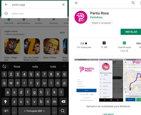 Partiu Rosa Aplicativo: Como funciona, como instalar, vantagens e mais Partiu Rosa Aplicativo: Como funciona, como instalar, vantagens e mais
