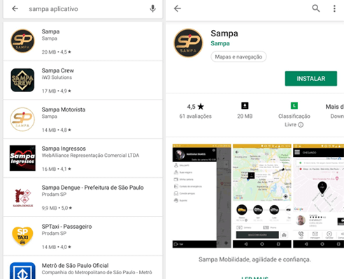 Sampa Aplicativo: como funciona, como baixar e vantagens
