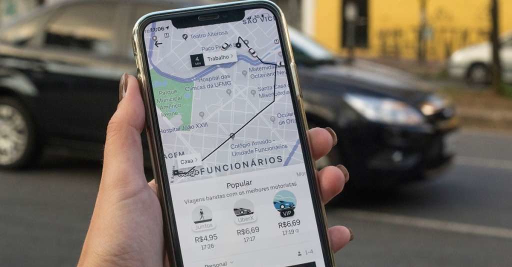 como acesssar uber