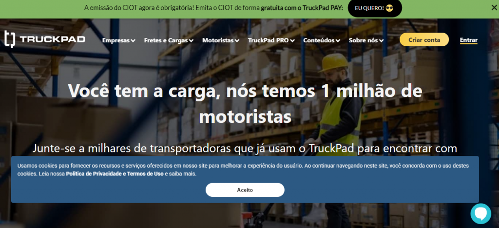 TruckPad: Conheça o aplicativo de fretes e cargas. Vale a pena?