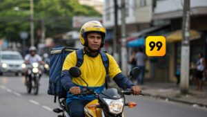 99 Entregador entrar e ganhar renda