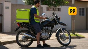 99 entregador quanto dá pra ganhar