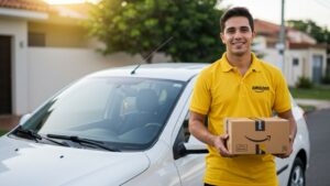 Quanto ganha um entregador Amazon