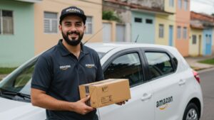 Você pode ser um entregador Amazon